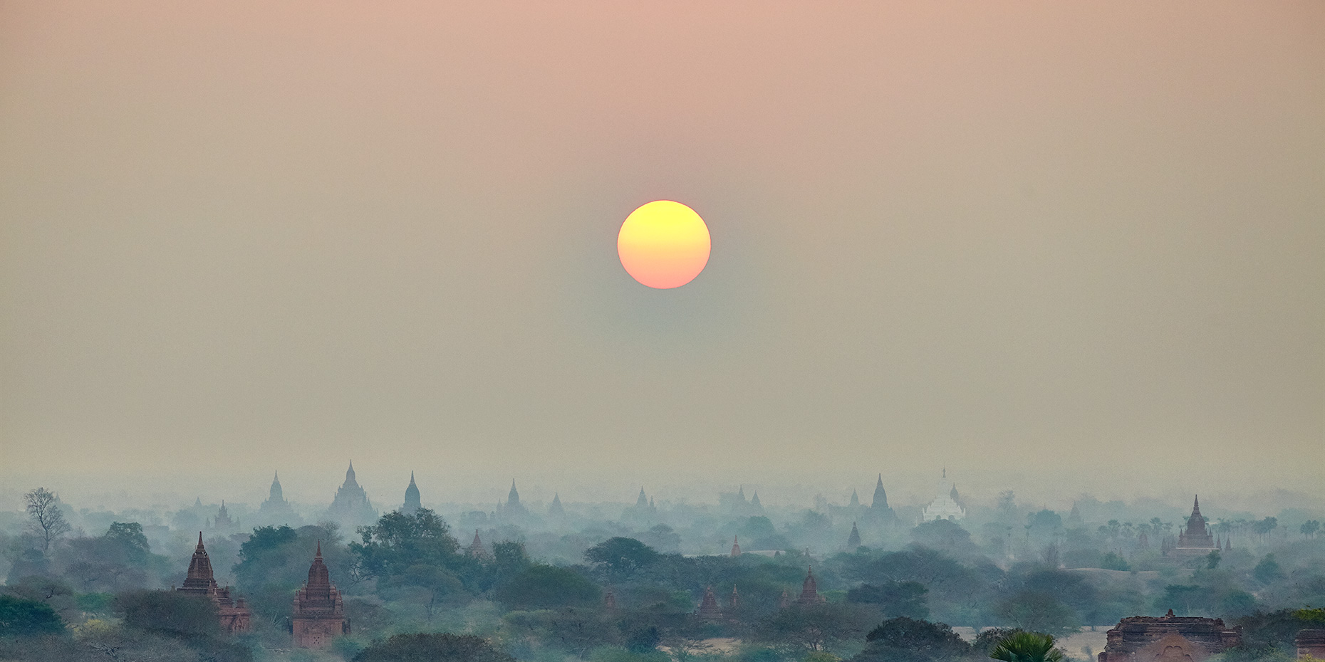 myanmar pagan sunrise